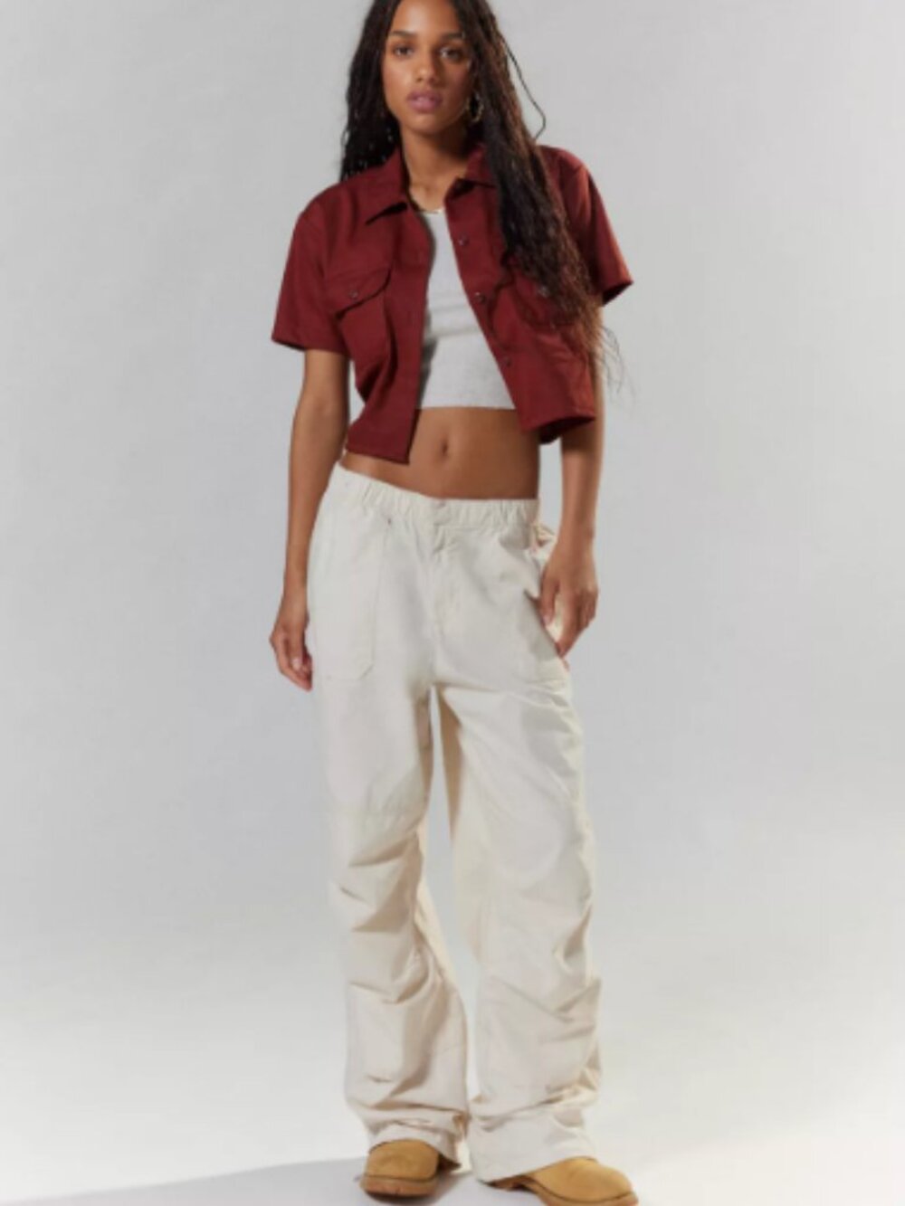 3pk BUNDLE Dickies Fisherville Utility Pants Women’s Small Double Knee Baggy Y2K